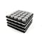 Gyford Décor Round Standoffs, 1 in Bd L, Aluminum Satin Anodized, 1 in OD SOCP-9100 - alternate 1